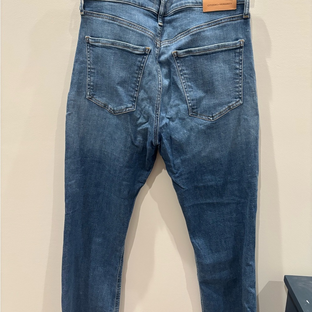 Citizens Of Humanity Dark Blue Bootcut Jeans - Picture 3 of 5
